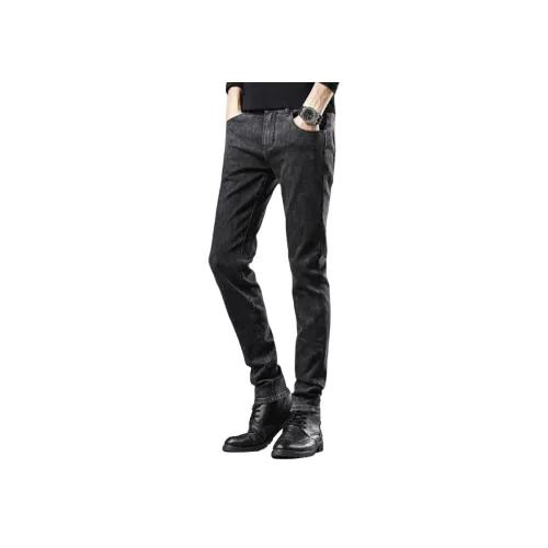 YEARNED Черные Унисекс Джинсы