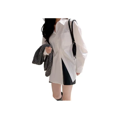 MUCCHIC Премиум Белые Женские Рубашки