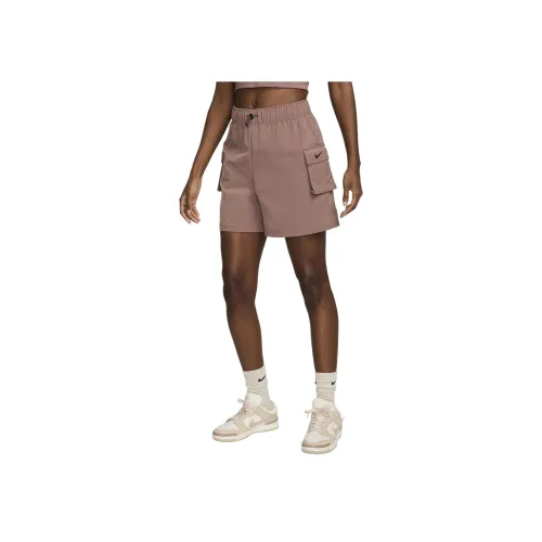 nike Sportswear Essentials series Повседневные шорты Женские Smoke Lilac