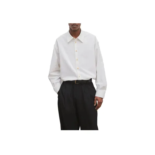 THE ROW Белые Мужские Рубашки