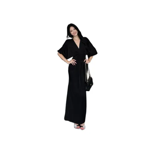 ZVJH Короткий рукав Платье Женское