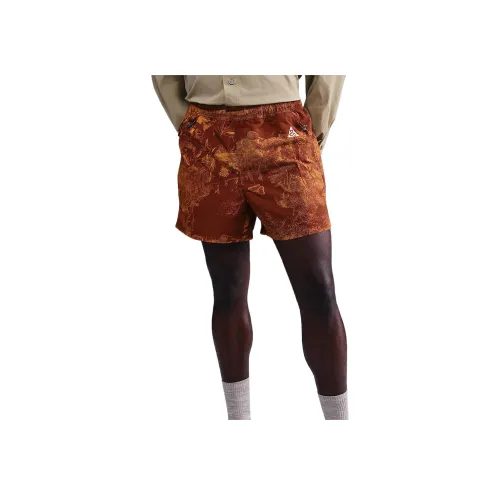 nike Swoosh ACG 'Reservoir Овца' Повседневные шорты Мужской Корица Красный Hot Белый цвет вершины