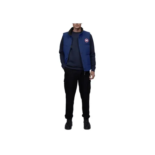 Canada Goose FW22 Жилет Мужской Ocean Blue
