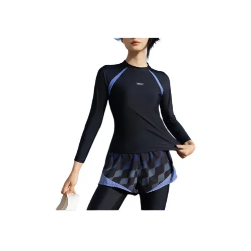 361° Двухкомпонентный купальник женский черный