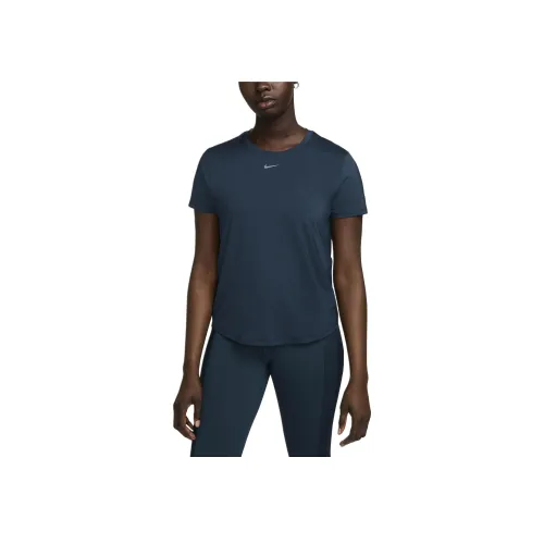 nike T-Shirt Женская Arsenal Морской Синий Черный