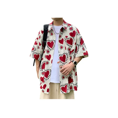 UNA RETA Белый абрикос Унисекс Рубашки