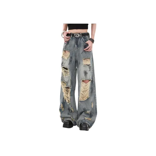 CARQ Blue Women's Jeans CARQ Синий Женские Джинсы