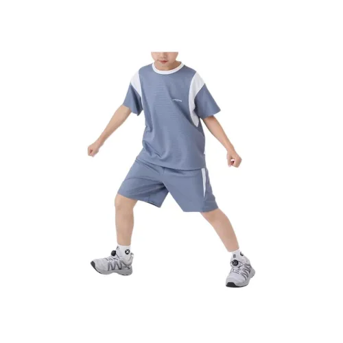 Youyou 1 Point Повседневная Спортивная Одежда 2 Предмета Комплект 17149 Серый Детский