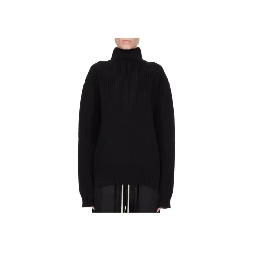 RICK OWENS Черные Женские Свитеры