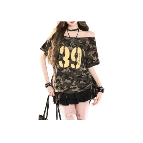 NHZN Т-рубашка с оборванным рукавом женская