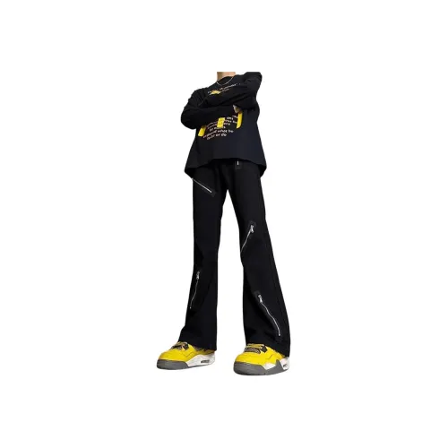 SZSX Черные Унисекс Джинсы