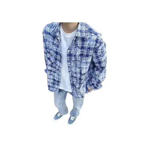 MORii Phantom Blue Унисекс Рубашки