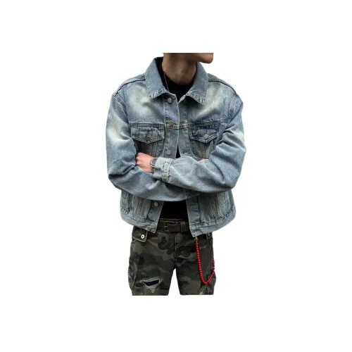 MORii Элегантный Синий Унисекс Куртки