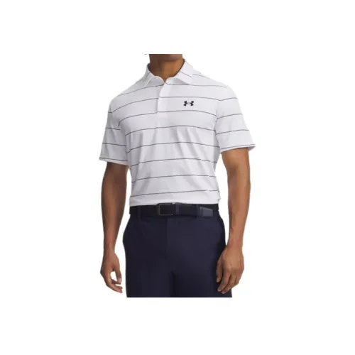 Under Armour Playoff 3,0 Белый Мужская Гольф Одежда