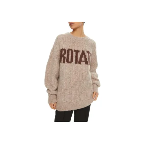 Rotate Коричневый Женские Трикотаж