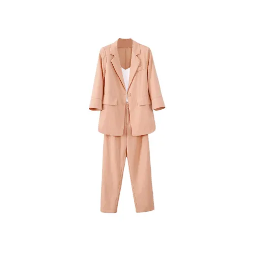 Fele.d Бизнес-костюм женский цвет апельсин