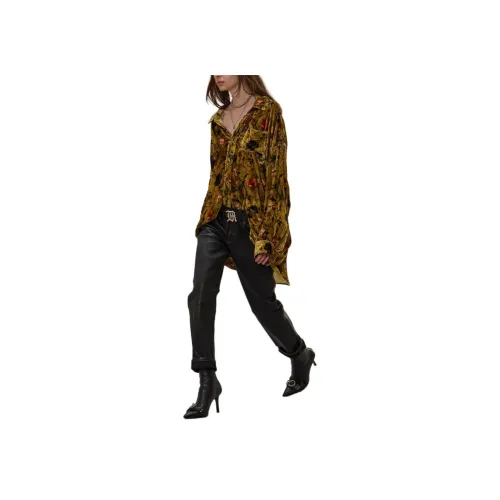 R13 Жёлтые Женские Рубашки