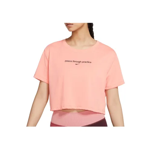 NIKE Розовые Женские Футболки