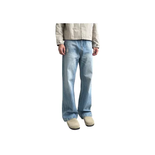 PANDA ADEVIL Синий Мужские Джинсы