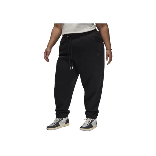 Jordan Flight Fleet Вязаные тренировочные брюки женские черные