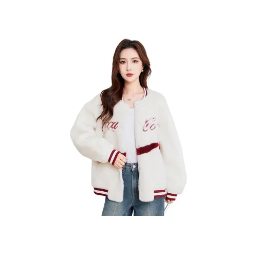 BILISISHANYANG Мех Куртка Женская