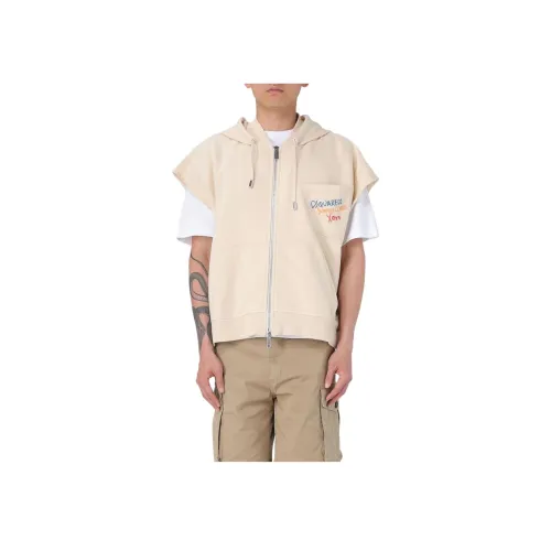 DSQUARED 2 Бежевые Мужские Жилеты