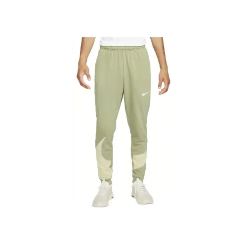 Nike Масляный Зеленый Мужские Вязаные Тренировочные Штаны
