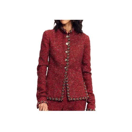 CHANEL Женские красные куртки