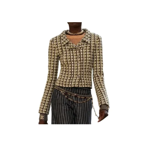 CHANEL Желтые Женские Куртки