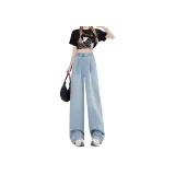 Светло-синие штаны