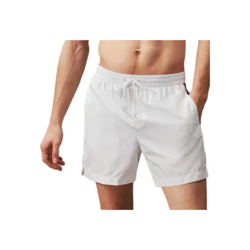 Calvin Klein Классические Белые Мужские Плавательные Шорты