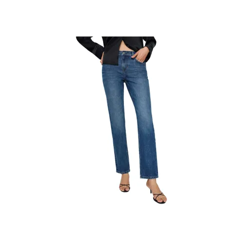 REFORMATION Luca Эластичный Low Шов Тонкий Straight Укороченный Джинсы Женские