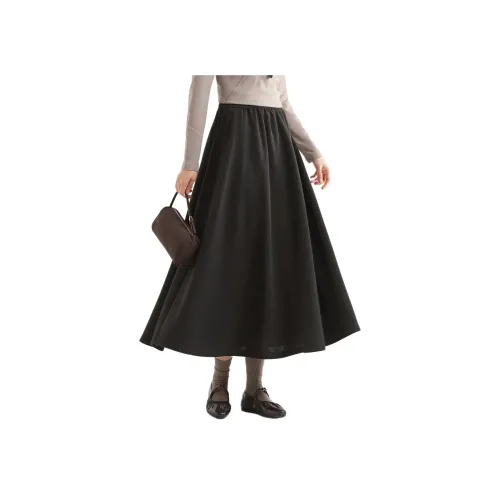 IHIMI Повседневный Длинный Юбка Женские