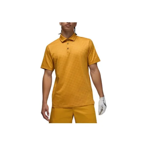 JORDAN Apparel Золотая Мужская Поло