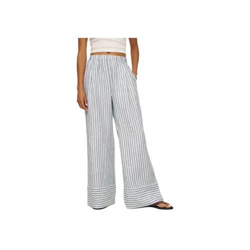 REFORMATION Fernando Linen Wide Leg Pants Casual Pants Women's