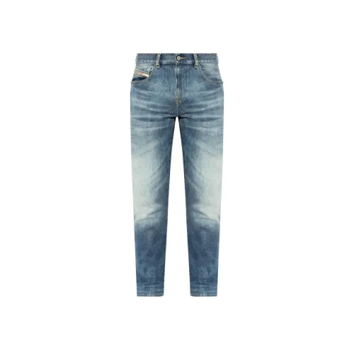 DIESEL Medium Blue Men's Jeans DIESEL Средне-голубые мужские джинсы