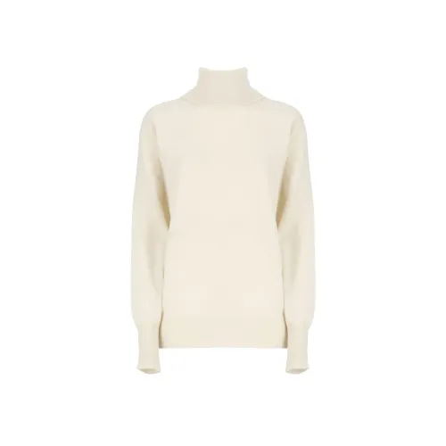 JIL SANDER Сливочный Женские Свитеры
