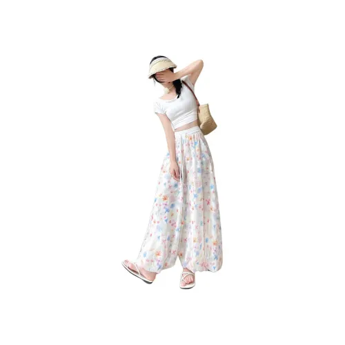 MINETTE Белые Женские Повседневные Брюки