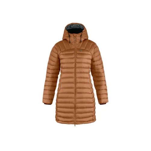 Fjallraven Пуховик Женские Коричневый