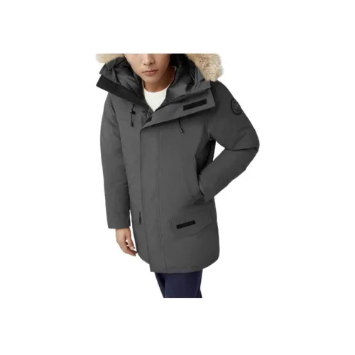 Canada Goose пуховик PARKA пальто мужской графитовый