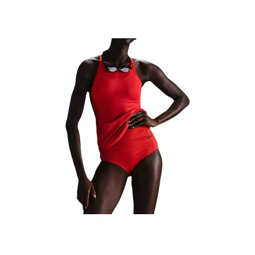 Nike Женские плавательные шорты с высокой посадкой плавательные шорты женские университетский красный