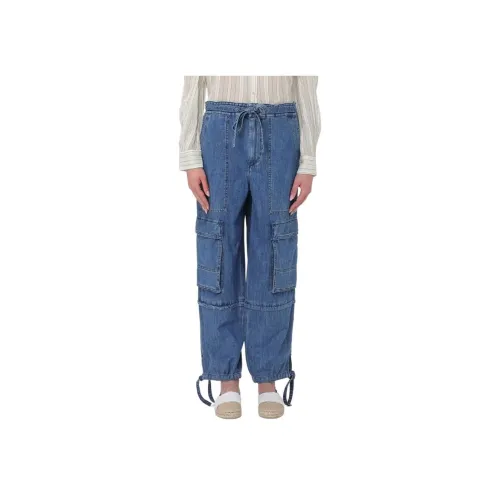 ISABEL MARANT Синие Женские Джинсы