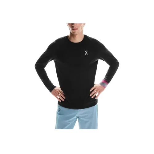 On Court Черный Мужской Теннисные Топы