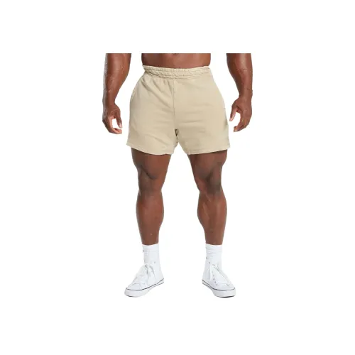 GYMSHARK Heritage 5' Шорты Повседневные шорты Мужские Пустыня Бежевый