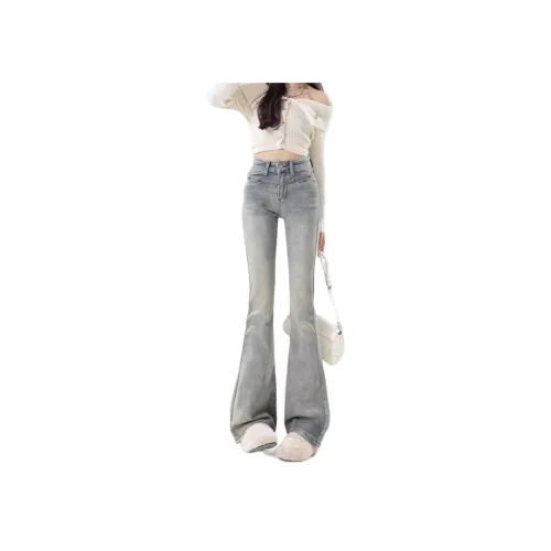 SRCG Винтажные синие женские джинсы