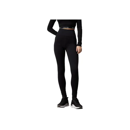 Calvin Klein Черные Женские Спортивные Брюки