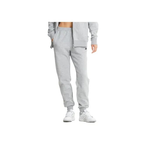 New Balance UNI ESS Classic Jogger Вязаные тренировочные штаны унисекс серые