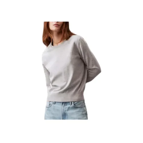 Calvin Klein Серый Вереск Flower Женские Трикотаж