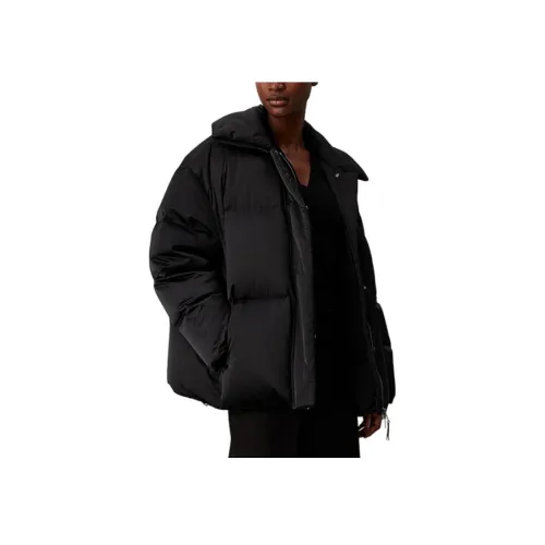 CALVIN KLEIN OVERSIZED Утеплённый пуховик женский чёрный