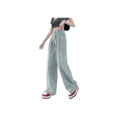 Silly Джинсы Женские Винтаж Синий